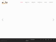 Tablet Screenshot of mostuniqueevents.com